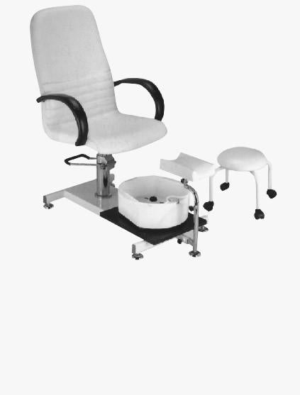 Hydraulic Pedicure Chair With Stool